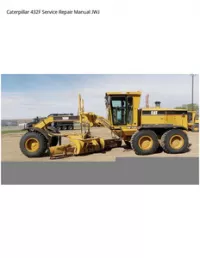 Caterpillar 432F Service Repair Manual JWJ preview
