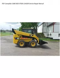 PDF Caterpillar 268B SKID STEER LOADER Service Repair Manual preview