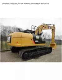 Caterpillar 323D2 L EXCAVATOR Workshop Service Repair Manual JEG preview