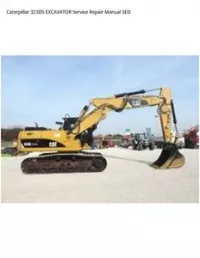 Caterpillar 323DS EXCAVATOR Service Repair Manual SED preview