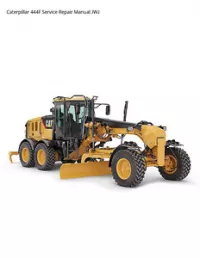 Caterpillar 444F Service Repair Manual JWJ preview