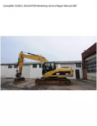 Caterpillar 323D2 L EXCAVATOR Workshop Service Repair Manual GBF preview