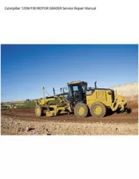 Caterpillar 120M PJB MOTOR GRADER Service Repair Manual preview