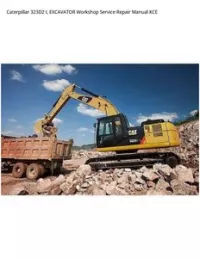 Caterpillar 323D2 L EXCAVATOR Workshop Service Repair Manual KCE preview