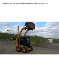 Caterpillar 236D Skid Steer Loader Service Repair Manual BGZ00001-UP preview