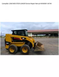 Caterpillar 236B SKID STEER LOADER Service Repair Manual HEN00001-06749 preview