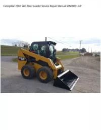 Caterpillar 236D Skid Steer Loader Service Repair Manual SEN00001-UP preview