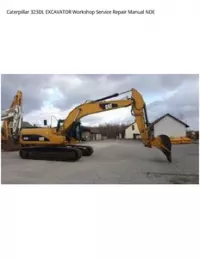 Caterpillar 323DL EXCAVATOR Workshop Service Repair Manual NDE preview