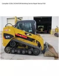 Caterpillar 323DL EXCAVATOR Workshop Service Repair Manual YSD preview