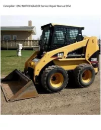 Caterpillar 12M2 MOTOR GRADER Service Repair Manual 9FM preview
