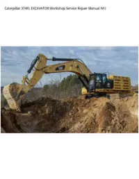 Caterpillar 374FL EXCAVATOR Workshop Service Repair Manual NFJ preview