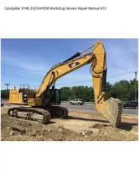 Caterpillar 374FL EXCAVATOR Workshop Service Repair Manual AT2 preview