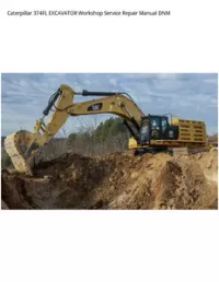 Caterpillar 374FL EXCAVATOR Workshop Service Repair Manual DNM preview