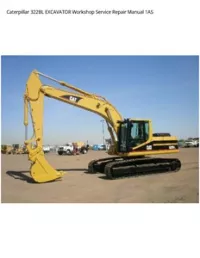 Caterpillar 322BL EXCAVATOR Workshop Service Repair Manual 1AS preview