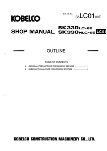 Kobelco SK330nlc-6e manual pdf