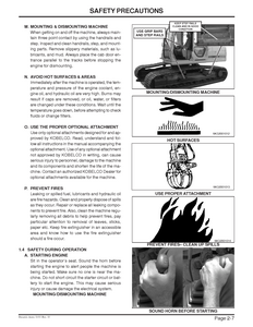 Kobelco Mark 8 manual
