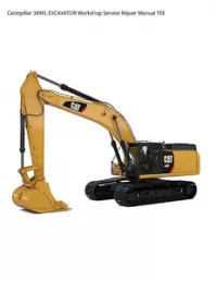 Caterpillar 349FL EXCAVATOR Workshop Service Repair Manual TEE preview