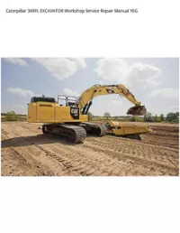 Caterpillar 349FL EXCAVATOR Workshop Service Repair Manual YEG preview
