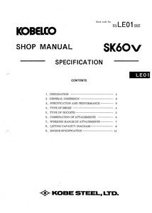 Kobelco SK60v manual pdf