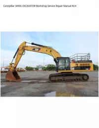 Caterpillar 349DL EXCAVATOR Workshop Service Repair Manual KLH preview