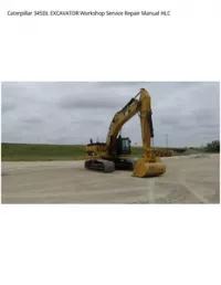 Caterpillar 345DL EXCAVATOR Workshop Service Repair Manual HLC preview