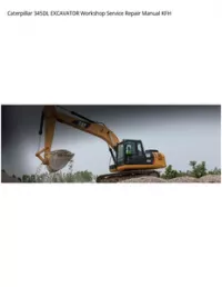 Caterpillar 345DL EXCAVATOR Workshop Service Repair Manual KFH preview