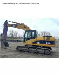 Caterpillar 320DL EXCAVATOR Service Repair Manual DHK preview