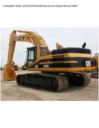 Caterpillar 345BL EXCAVATOR Workshop Service Repair Manual 3MW preview