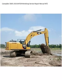 Caterpillar 336FL EXCAVATOR Workshop Service Repair Manual WTZ preview