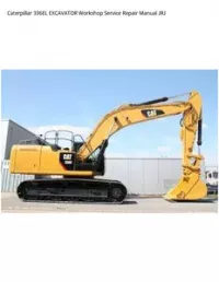 Caterpillar 336EL EXCAVATOR Workshop Service Repair Manual JRJ preview