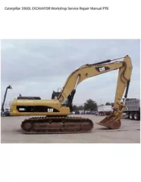 Caterpillar 336DL EXCAVATOR Workshop Service Repair Manual PTB preview