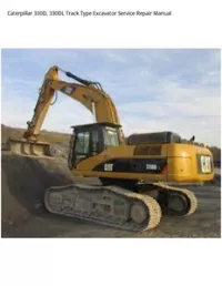 Caterpillar 330D  330DL Track Type Excavator Service Repair Manual preview