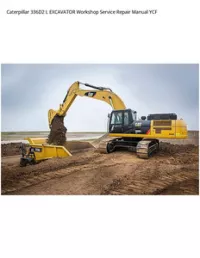 Caterpillar 336D2 L EXCAVATOR Workshop Service Repair Manual YCF preview
