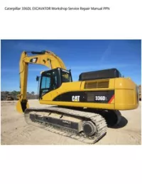 Caterpillar 336DL EXCAVATOR Workshop Service Repair Manual PPN preview