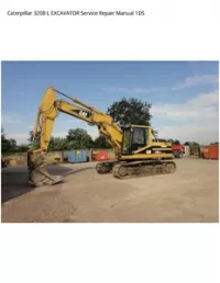Caterpillar 320B L EXCAVATOR Service Repair Manual 1DS preview