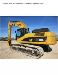 Caterpillar 336DL EXCAVATOR Workshop Service Repair Manual J2F preview