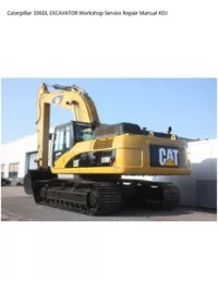 Caterpillar 336DL EXCAVATOR Workshop Service Repair Manual KDJ preview