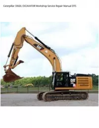 Caterpillar 336DL EXCAVATOR Workshop Service Repair Manual DTS preview