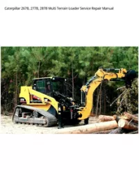 Caterpillar 267B  277B  287B Multi Terrain Loader Service Repair Manual preview