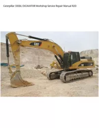 Caterpillar 330DL EXCAVATOR Workshop Service Repair Manual R2D preview