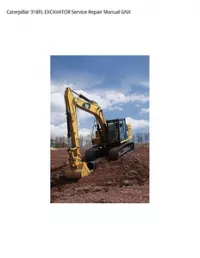 Caterpillar 318FL EXCAVATOR Service Repair Manual GNX preview