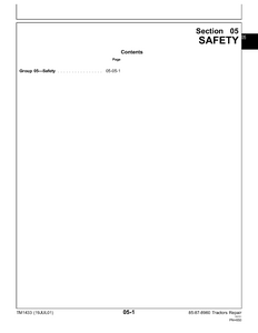 John Deere 8960 service manual