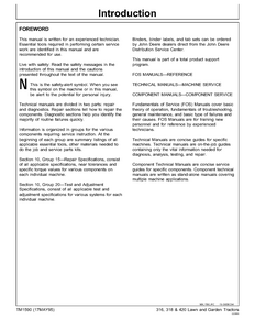 John Deere 420 service manual