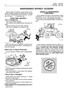 John Deere JD544B Loader service manual