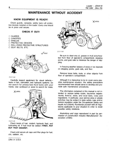 John Deere JD544B Loader manual pdf