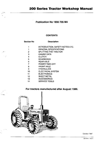 Massey Ferguson 231S service manual