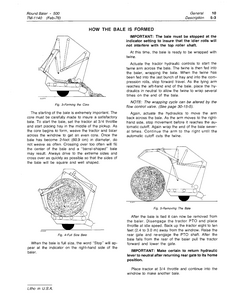 John Deere 500 Round Baler service manual