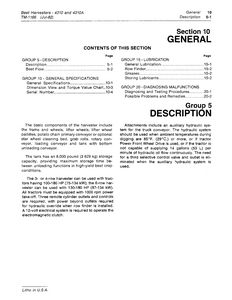John Deere 4310A Beet Harvester manual pdf