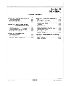 John Deere 317 Hydrostatic Tractor manual pdf