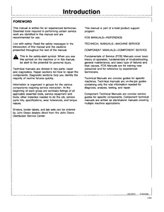 John Deere 490 Excavator manual